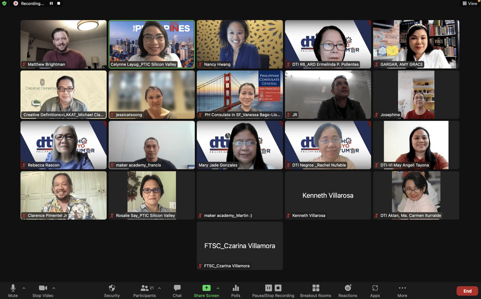 PH Consulate in SF, PTIC-SV and Dynamico organized Pitch Nights for ...