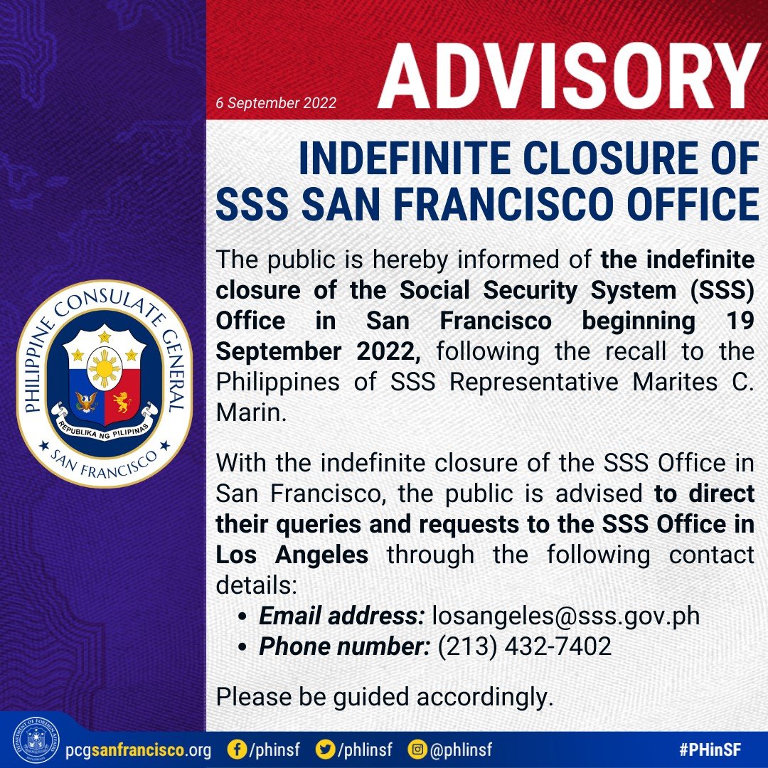 SSS ACOP ONLINE APPOINTMENT 2022 