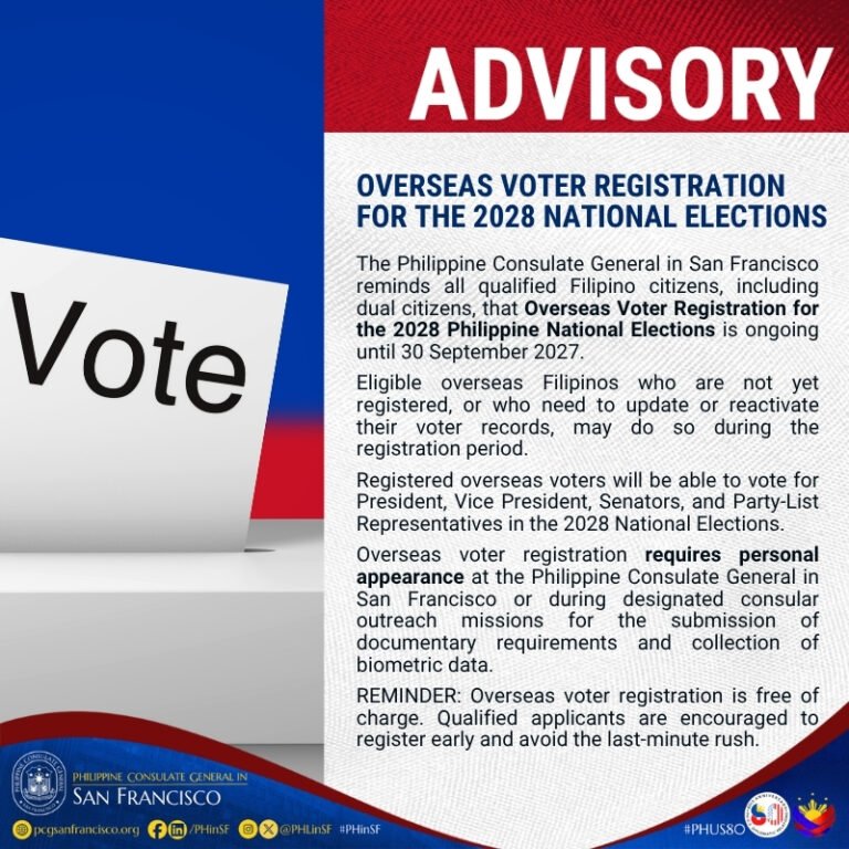 Reminder on Overseas Voting